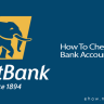 How To Check First Bank Account Balance